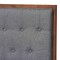 Baxton Studio Dericia Classic and Traditional Grey Fabric and Walnut Brown Finished Wood King Size Platform Bed 237-12639-9409-ZORO - alternate 7